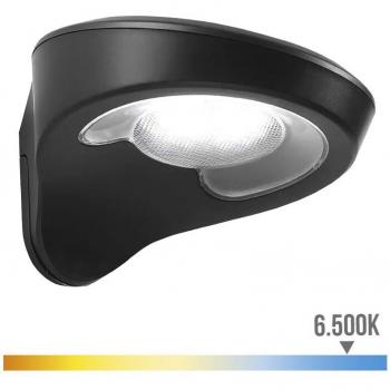 Aplique solar LED con sensor de movimiento y panel solar