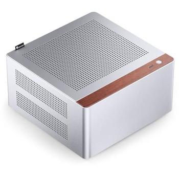 Jonsbo NV10 ITX Mini Case - Full Aluminum Mesh, Breathable Design, Supports 1U FLEX Power Supply