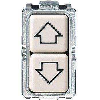 Pulsante Doble BTicino Magic con Flechas 10A 250V Blanco