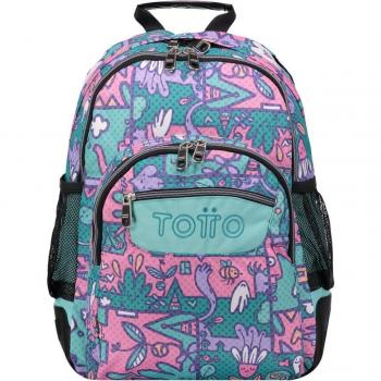 Mochila Escolar Mundo Fantasía Crayola Totto
