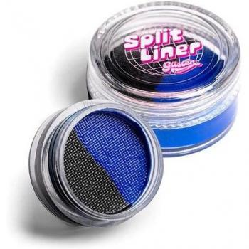 Glisten Cosmetics Emperor Blue & Black Split Liner Eyeliner Small - 3g