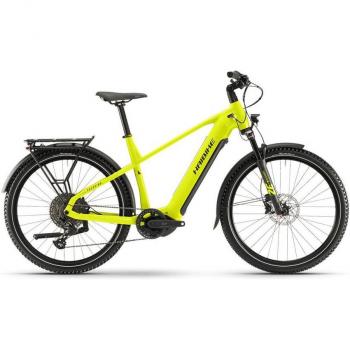 Bicicleta eléctrica Haibike Trekking 5 High i720Wh Shimano CUEST U6000 amarillo lima - L
