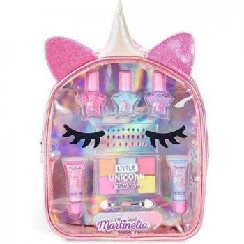 Martinelia Little Unicorn Kit de Maquillaje Infantil con Mochila