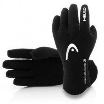 Head Neo Glove 3mm Guantes, Unisex Adulto, Black, 46