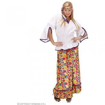 Disfraz Hippie Original de Comuna para Mujer - Talla S