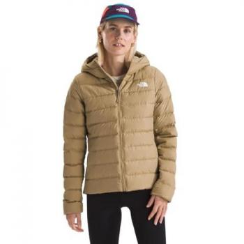 The North Face Women's Aconcagua 3 Lightweight Hooded Jacket Khaki Stone M