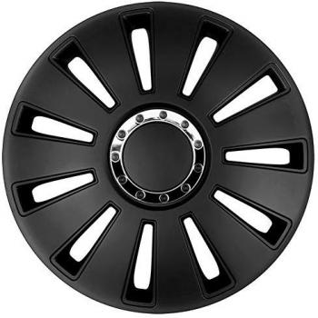 Juego de Tapacubos AutoStyle 14 pulgadas Negro Silverstone