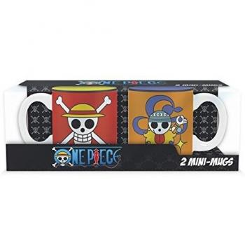 ABYstyle - ONE PIECE - Set 2 mini-Tazas - 110 ml - Luffy y Nami