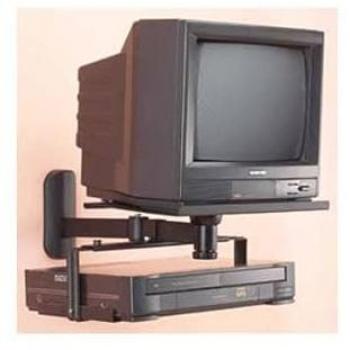 Soporte Video/DVD BOPE TC0016 Plata - Soporte para video y DVD, color plata, diseño moderno, compatible con diversos modelos de reproductores, fácil instalación, material resistente
