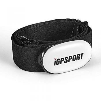 iGPSPORT Sensor de Frecuencia Cardíaca HR40 Bluetooth y Ant + para Correr,Ciclismo, Gimnasio y Compatible con Garmin Polar Wahoo