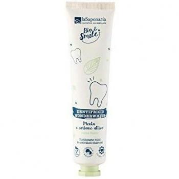 La Saponaria WonderWhite Pasta de Dientes Blanqueadora con Menta y Carbón Activado 75ml