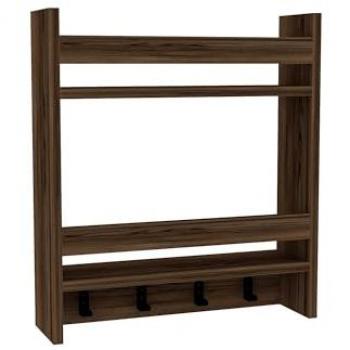 Estantería de Pared Nogal Claro 60x53,6x14,5 cm - Organización y Diseño Moderno