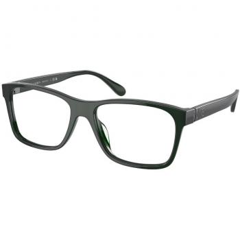 Ralph Lauren RL6240U 6140 Men's Eyeglasses Green Size 56 - Frame Only with Blue Light Block Available