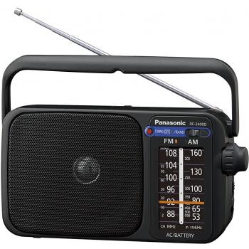 Panasonic rf-2400dej-k Radio portátil, Negro