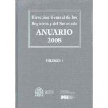 Anuario de la DG de los Registros y del Notariado 2008: 3