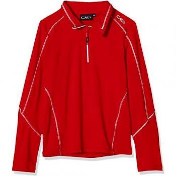 CMP Ski Rolli 39L2294 Camiseta, Niños, Rojo