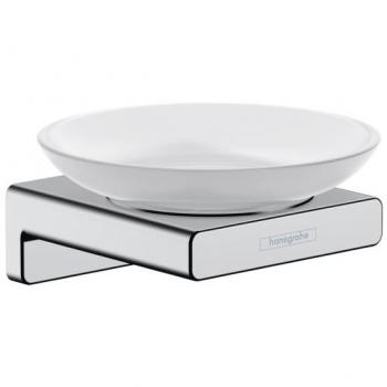 Hansgrohe AddStoris Chrome Wall-Mounted Soap Dish with Holder