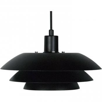 Dyberg Larsen DL31 lámpara colgante de metal negro mate, diámetro 31 cm