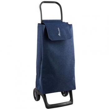 Rolser JET038 Carro de Compra 40 litros, Acrílico, Azul Marino, 50x50x50 cm