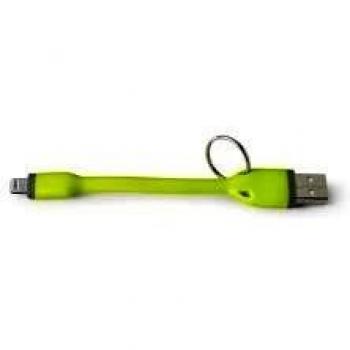 Celly USBLIGHTKEYGN 0.12m USB-A Lightning Verde - Cable