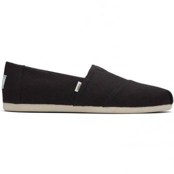 Alpargatas de mujer Toms de lona en negro