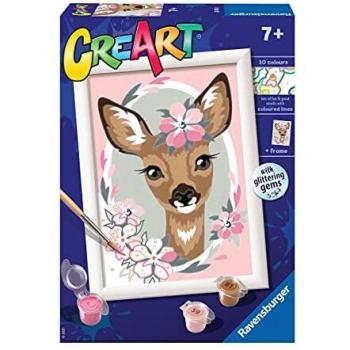 CreArt Kit de Pintura para Adultos - Cervatillo por Números