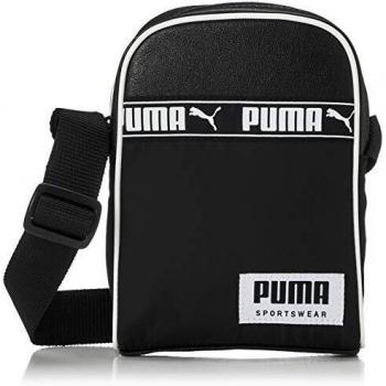 PUMA Campus Compact Portable Bandolera, Niños, Black