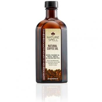 Aceite Capilar-Corporal Antioxidante - Jamaican Black Castor Oil y Café para Cabello y Piel - 150 ml - Nature Spell