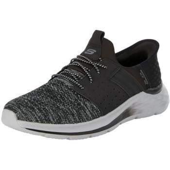 Skechers Men's Garner Newick Trainers - Black - Size 9 (43 EU)