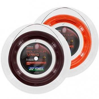 YONEX Poly Tour Spin G 200 m dunkelred Cadena Carrete – Rojo, 1,25 mm