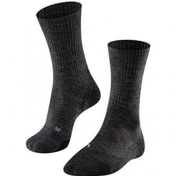Falke TK2 Wool Men's Trekking Socks - Dark Gray Size 42-43