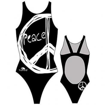 Traje de Baño Turbo Peace Pro Resistente 2XL Noir/Blanc