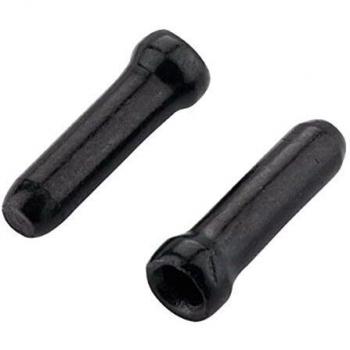 Jagwire Brake or Speed Cable Tips, 500 Pieces, Black, Standard