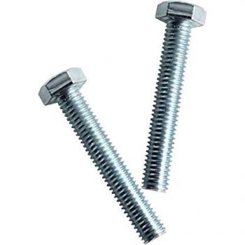 Gfd - Tornillo hexagonal m8x80 din933 rosca 8,8 zinc/ado blanco