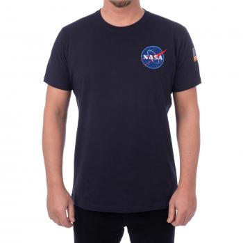 Alpha Industries Men's Space Shuttle T-Shirt - Red/White/Blue, Size S