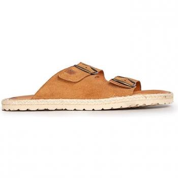 Sandal Zapatos marca Popa modelo Sc10601-003 para hombre en color marrón, Sandalias de hombre piel color marrón