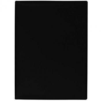 Grafoplás Carpeta F Clip Troquelado Bolsa, Negro