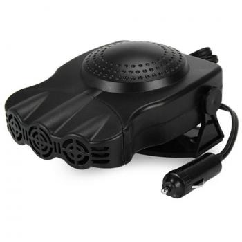 Interesting® 2 en 1 Calefactor para automóviles de vehículos fríos y calientes Ventilador de calefacción Defroster de parabrisas