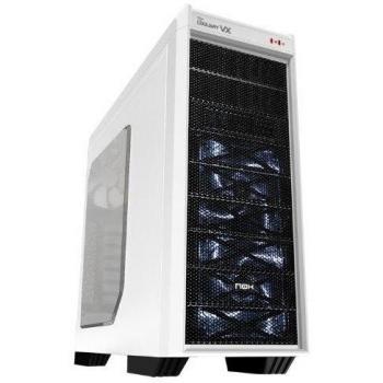 NOX NXCBAYVXW - Caja de ordenador torre ATX, color blanco
