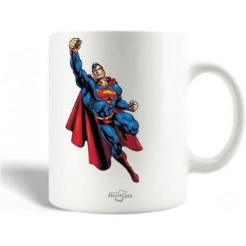 Taza Cerámica Superman 30cl Blanca Apta para Lavavajillas