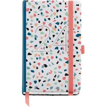 Agenda 2024 Miquelrius día página multicolor castellano