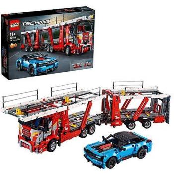 LEGO Technic - Camión de Transporte de Vehículos, Nueva maqueta de juguete, Set de construcción que Incluye un Coche Chevrolet Corvette ZR1