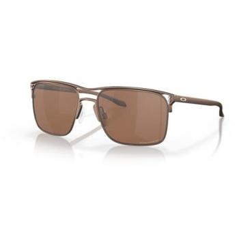 Oakley Holbrook Ti Men's Polarized Sunglasses Satin Toast Prizm Tungsten 57MM