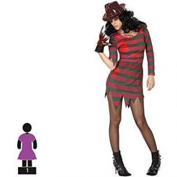 Disfraz de Freddy Krueger para Adulto Mujer - Talla XS-S
