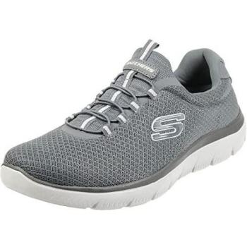Skechers Slip Ins Summits High Range Trainers - Charcoal - Male - Size: 8 UK