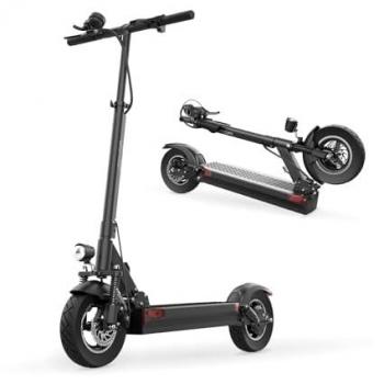 Patinete Eléctrico Joyor Y10 - Autonomía 100 km, Motor 500W, Ruedas de aire 10”, Homologado DGT, Negro