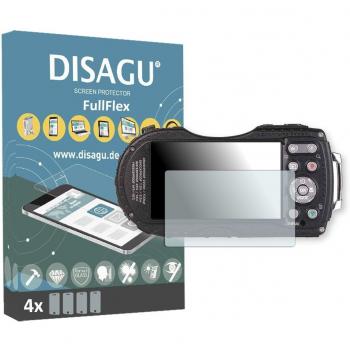 4 Disagu FullFlex protector pantalla para Ricoh WG-5 GPS protectores de pantalla