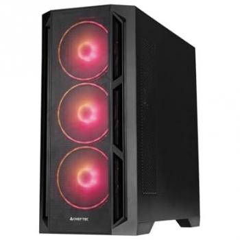 Caja de torre Chieftec Apex Lumo GA-01B-L-OP, ATX/E-ATX, Vidrio Templado, RGB ARGB