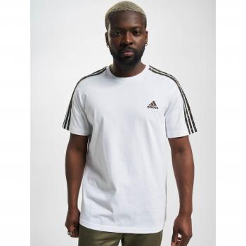 Camiseta Adidas Essentials Single 3S Blanco Hombre