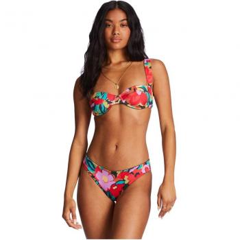 Top de bikini con aros Islands Away de Billabong en color rojo
